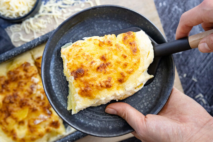 Kartoffelgratin mit Käse