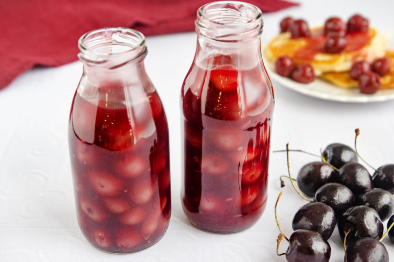 Kirschsaft andicken: Schnelle Kirschsauce