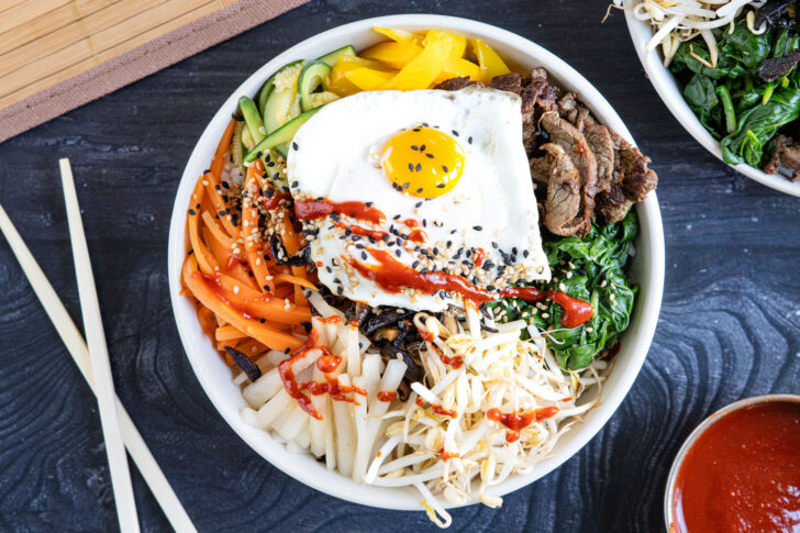 Koreanisches Bibimbap