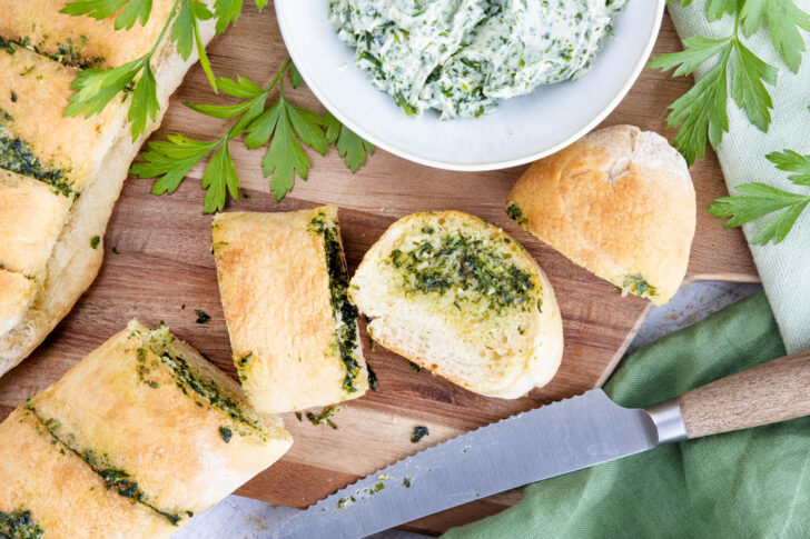 Kräuterbaguette selber machen
