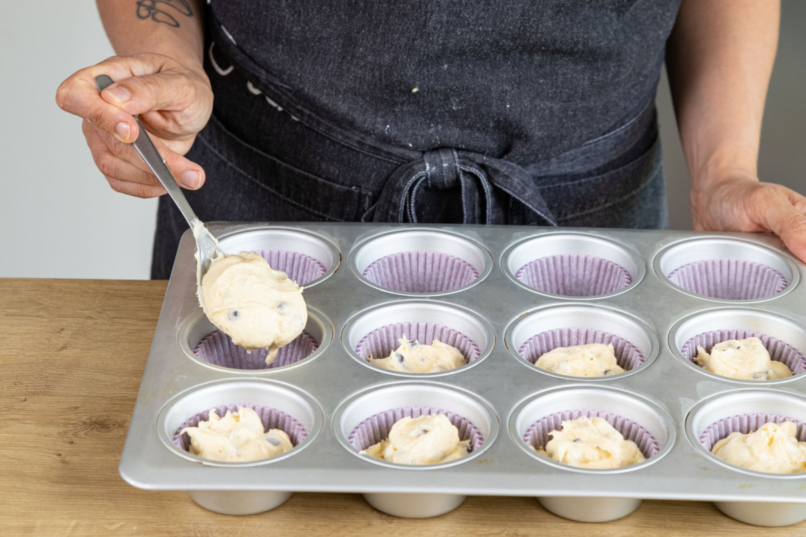 Muffins mit Schokostückchen | Rezept