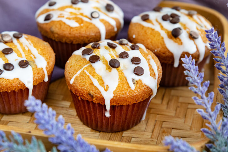 Muffins mit Schokostückchen