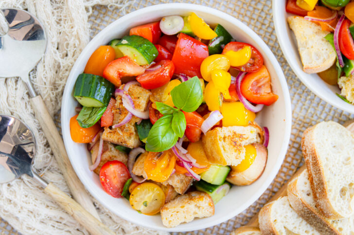 Panzanella - Italienischer Brotsalat
