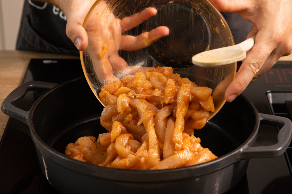 Putengulasch: schnell &amp; einfach