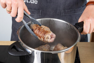 Rouladen anbraten