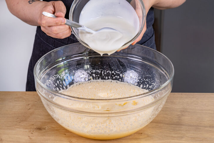 Joghurt dazugeben