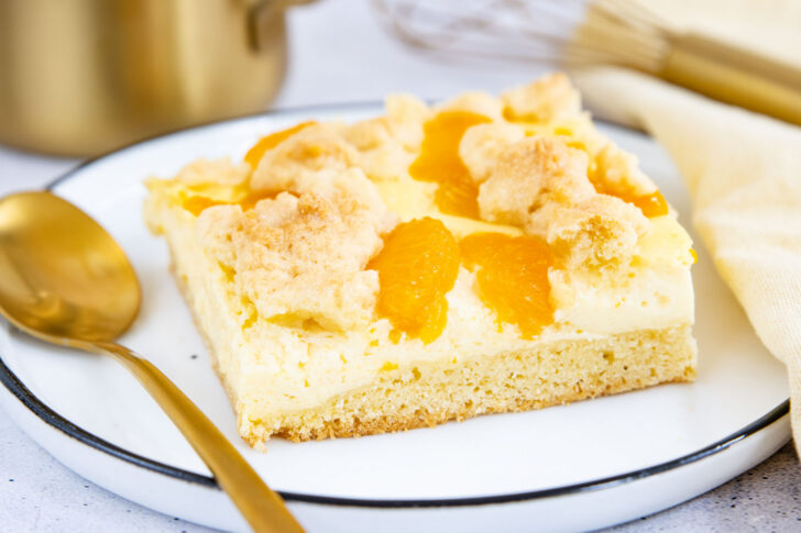 Schneller Kuchen mit Quark und Pudding