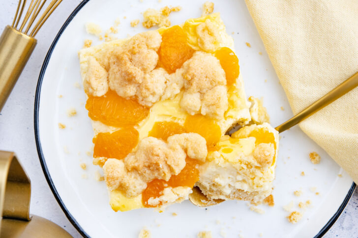 Schneller Kuchen mit Quark und Pudding
