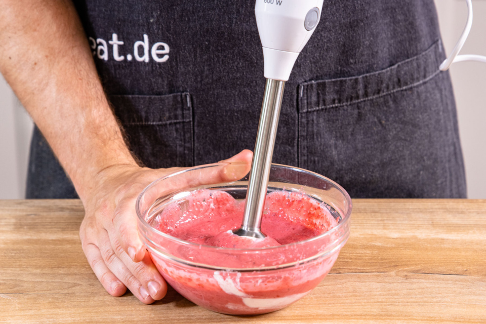 Schnelles fruchtiges Himbeerdessert | Rezept
