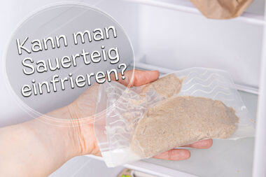 Sauerteig einfrieren - Titel
