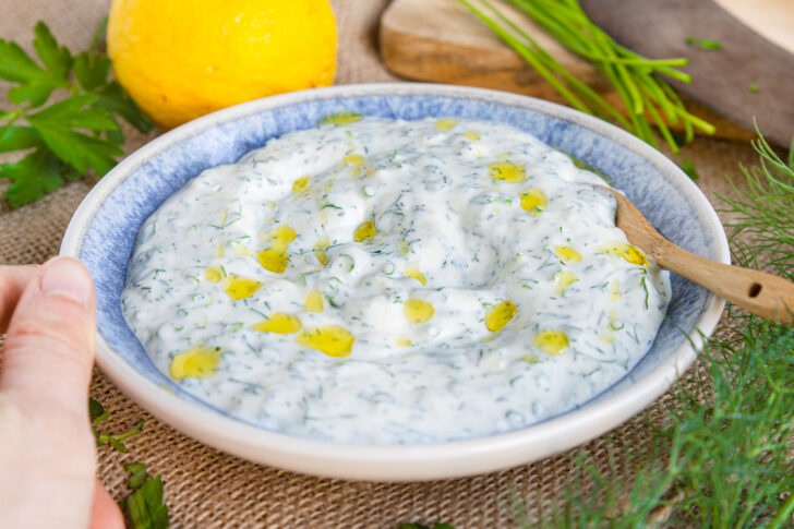 veganer Kräuterquark