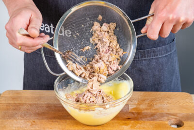 Thunfisch dazugeben