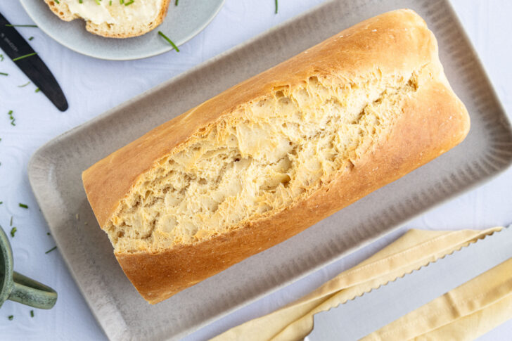 Weißbrot mit Trockenhefe