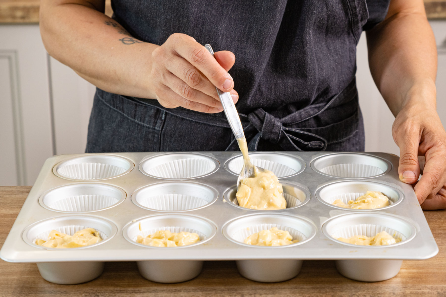 Apfelmuffins mit Joghurt | Rezept