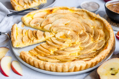 Apfeltarte mit Blätterteig