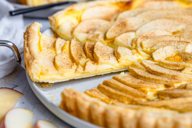 Apfeltarte mit Blätterteig