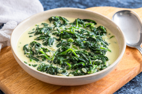 Blattspinat zubereiten | Rezept- eat.de