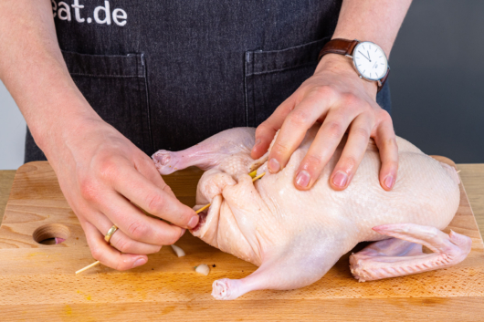 Ente verschließen
