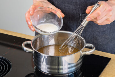 Entensauce binden