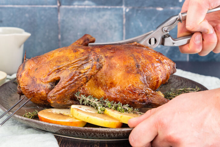 Ente Niedrigtemperatur