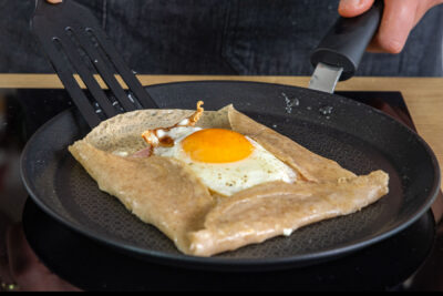Galettes bretonnes erhitzen