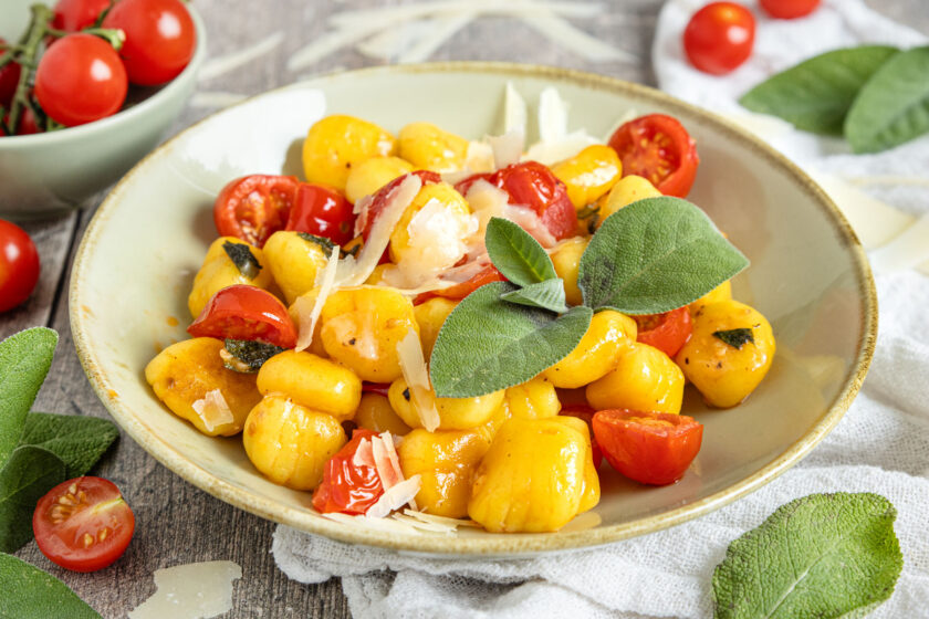 Gnocchi mit Salbeibutter und Parmesan
