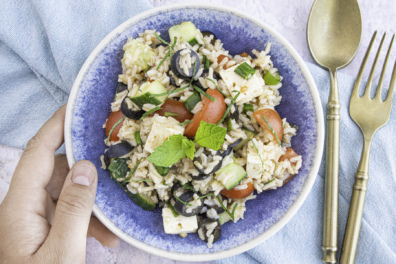 Griechischer Reissalat