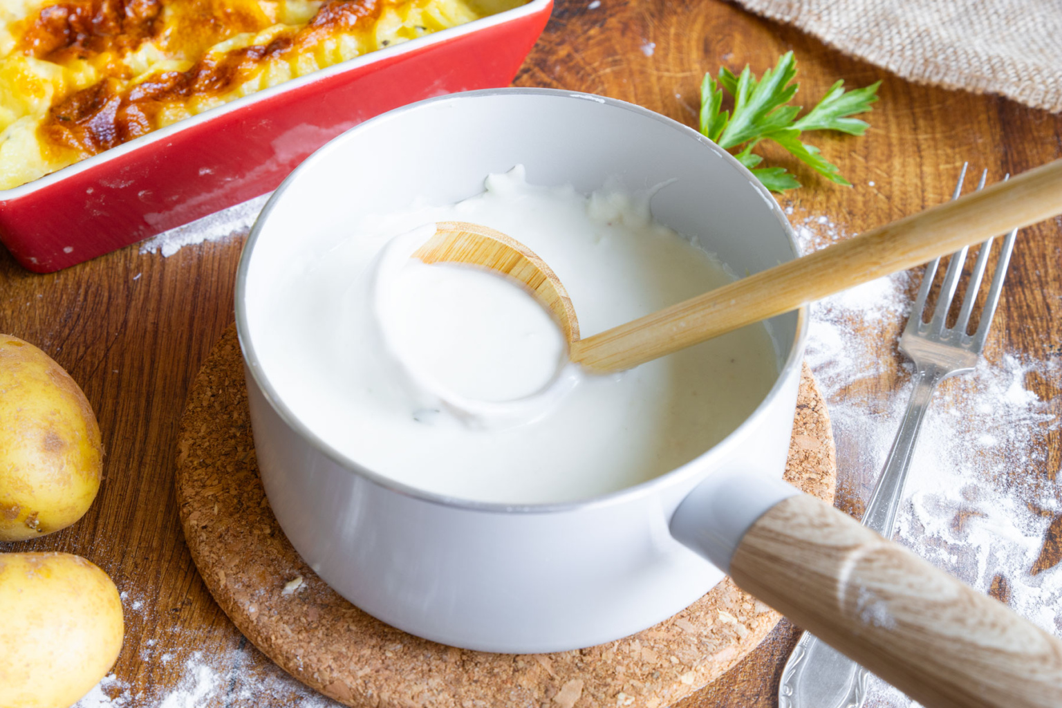 Grundrezept Auflauf-Soße