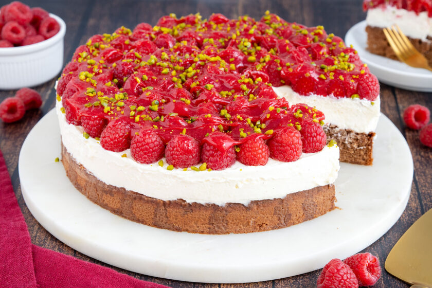 Himbeer-Mascarpone-Torte
