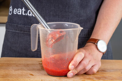 Himbeeren pürieren