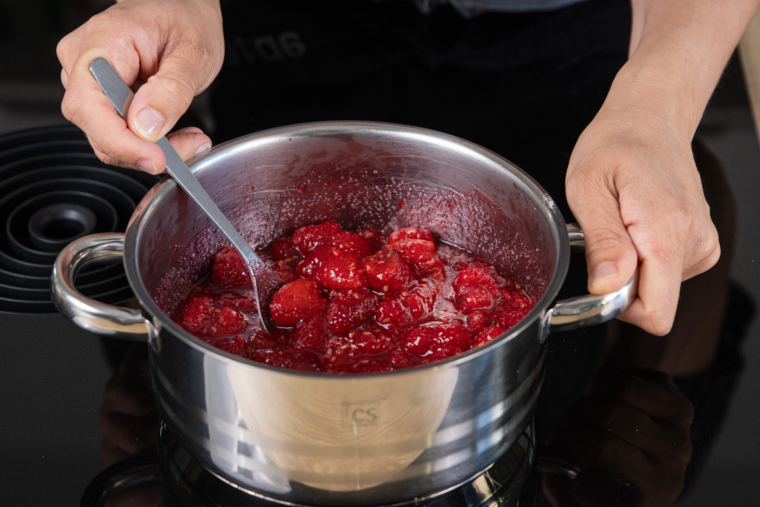 Himbeermarmelade ohne Kerne | Rezept