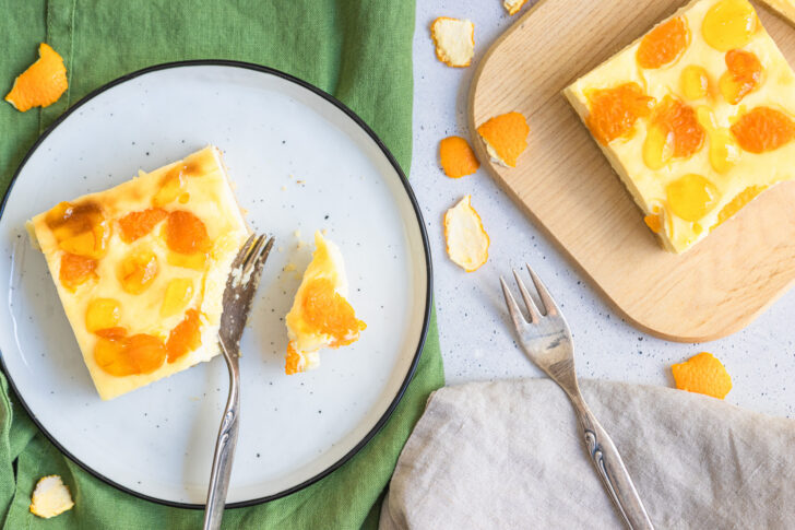 Mandarinen-Schmand-Kuchen vom Blech