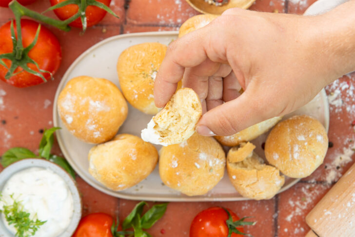 Pizzabrötchen wie beim Italiener