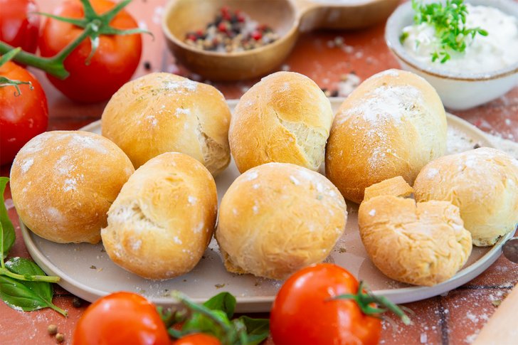 Pizzabrötchen wie beim Italiener.