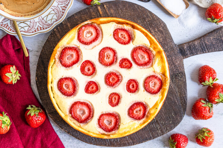 Quarkkuchen ohne Zucker