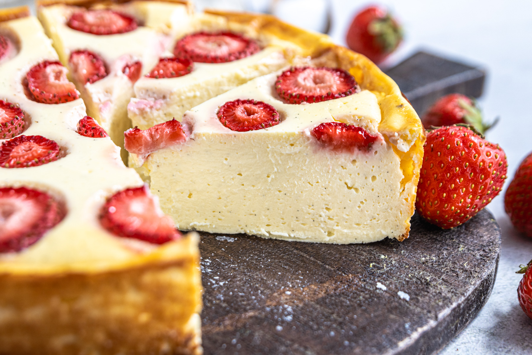 Quarkkuchen ohne Zucker