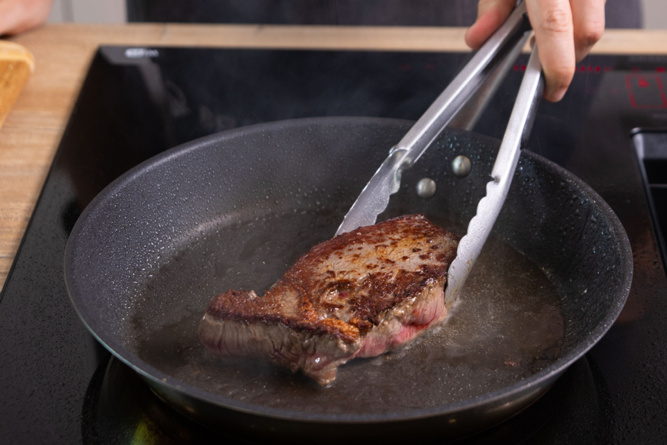 Rinderhüftsteak richtig braten | Rezept