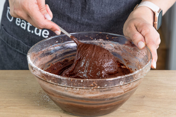 saftige Brownie-Kekse formen