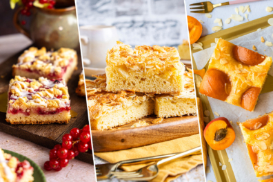 Saftige Blechkuchen Rezeptideen