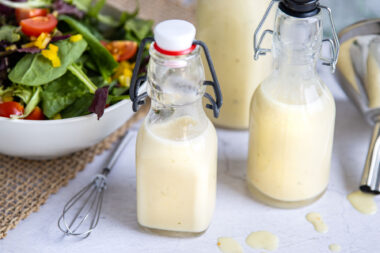 Salatsoße auf Vorrat