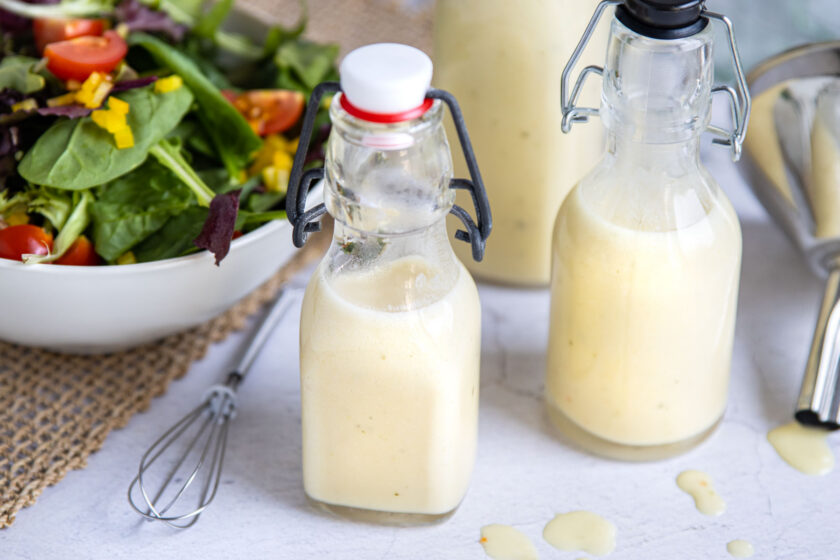 Salatsoße auf Vorrat