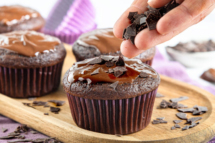 Schoko-Muffins ohne Eier