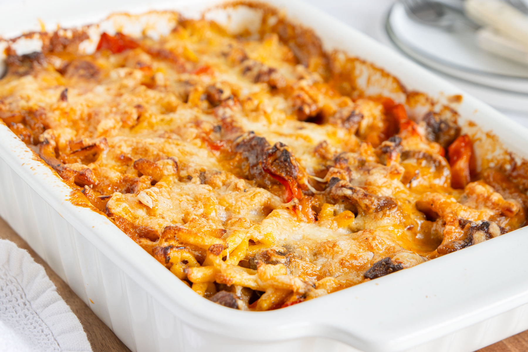 Rezepte für Nudelauflauf: schnelle &amp; einfache Dauerbrenner