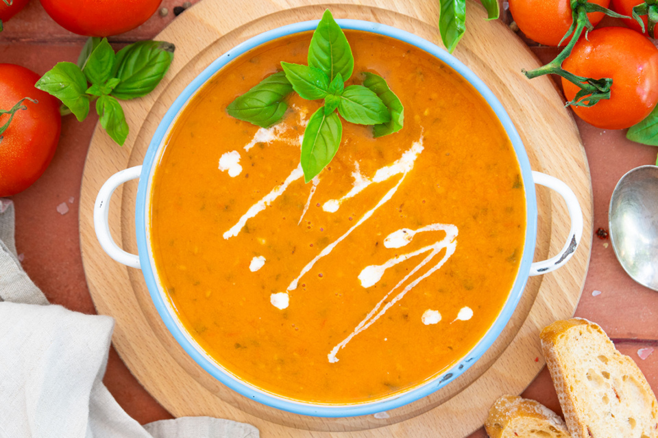 Tomatensuppe aus dem Thermomix® | Rezept- eat.de