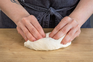 Strudelteig verkneten