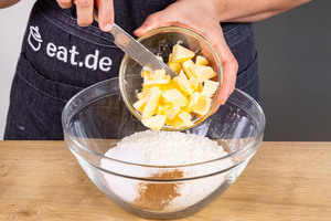 Butter dazugeben