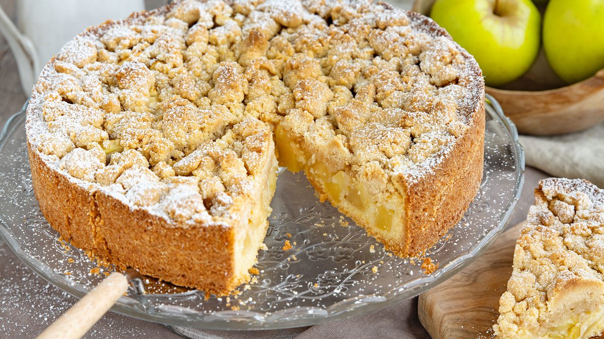 Apfelkuchen mit Streusel von Oma