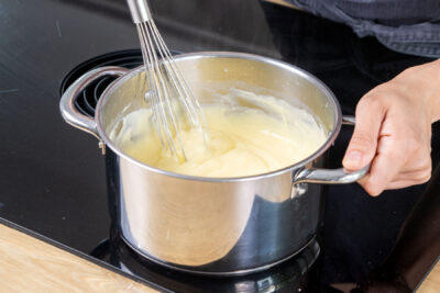 Vanillepudding kochen