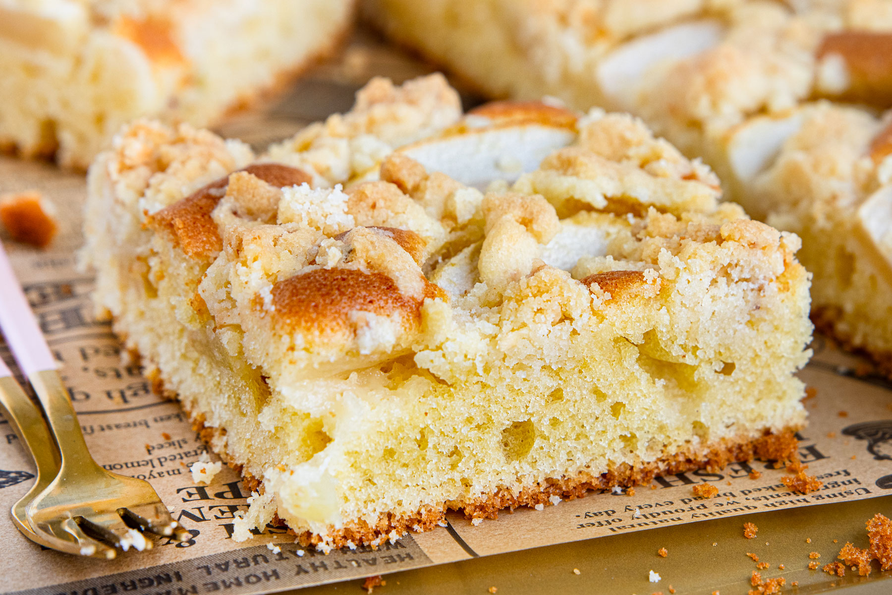 Apfel-Streuselkuchen vom Blech