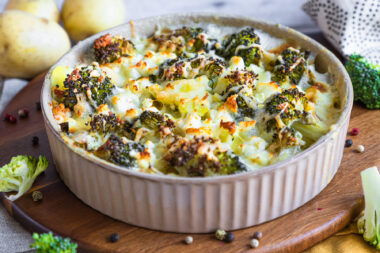 Kartoffel-Brokkoli-Gratin